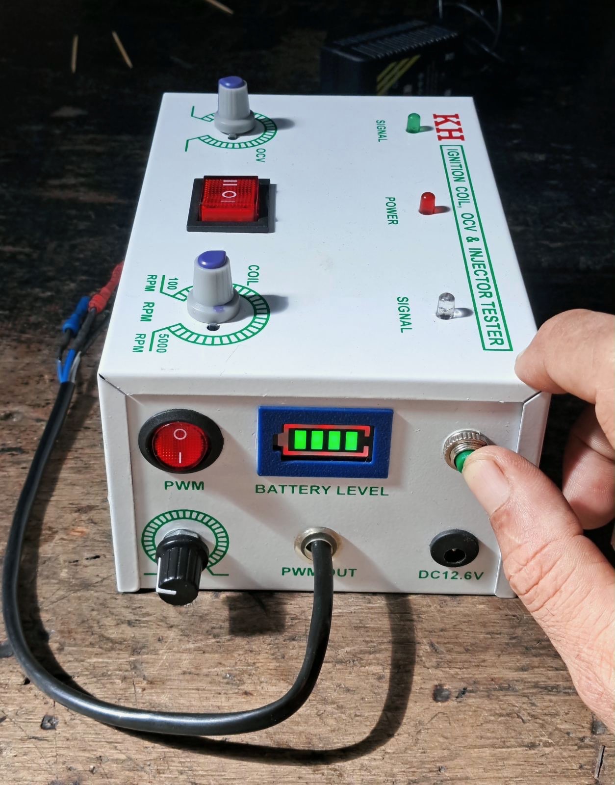 Ignition Coil၊ OCV နှင့် Injector Tester
